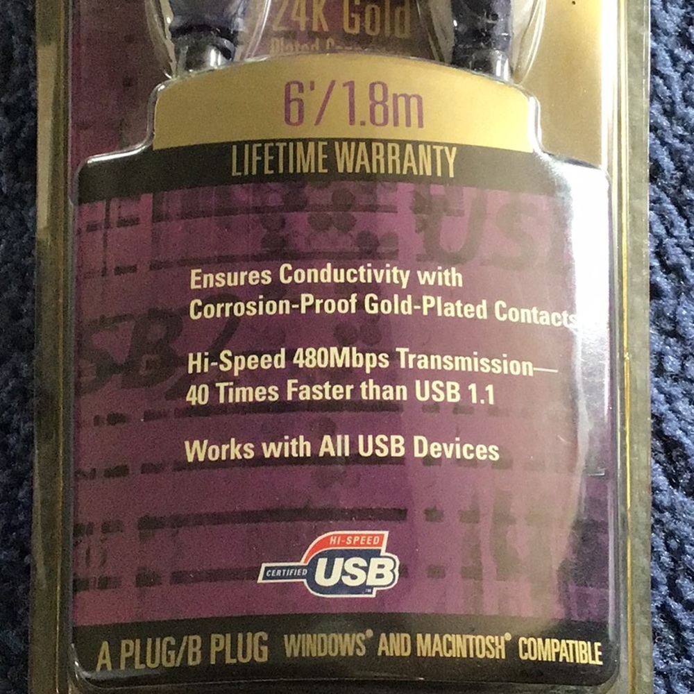 💻 USB2 Hi-Speed Cable - Picture 2 of 5
